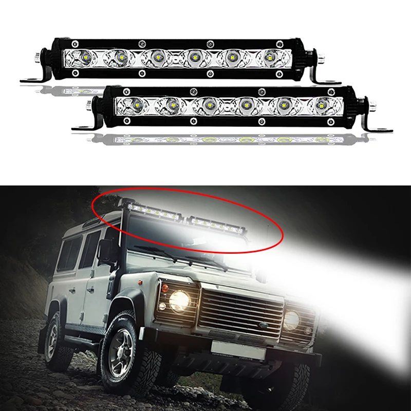 1 шт. внедорожный 4x4 автомобиль 7 дюймов светодиодный рабочий свет прямоугольная