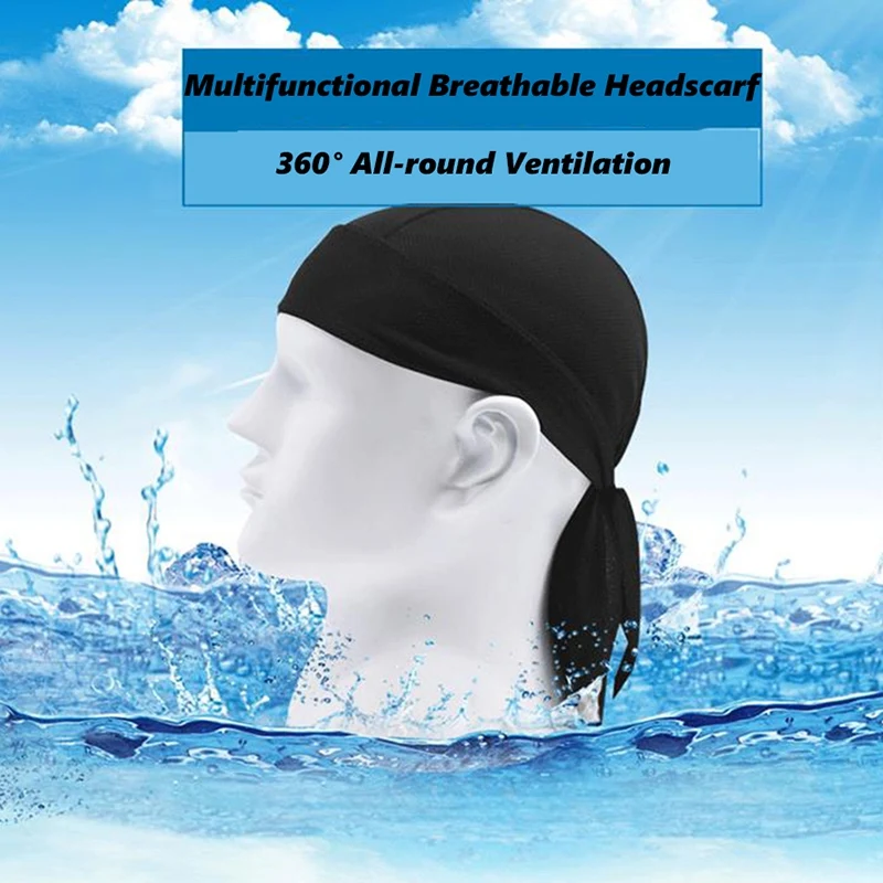 Охлаждающая подкладка для шлема-шапка-тряпка/тряпка-Шапка-бини мужчин-Пиратская