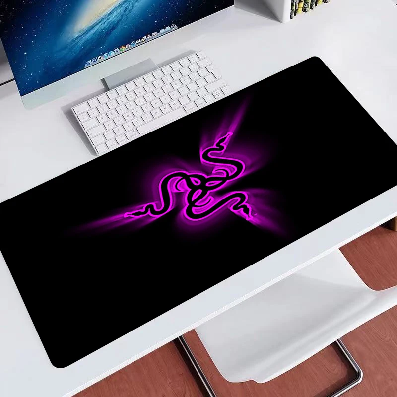 

Razer. Mouse Pad Gaming Mousepad Mat Gamer Mouse Pad Keyboard Desk Mat Table Carpet Mousepad xxl 900x400 For Computer Laptop Pad