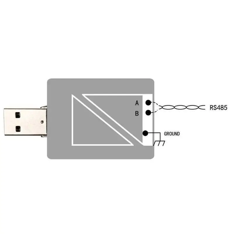Изолированный промышленный модуль связи USB в RS485 преобразователь защиты