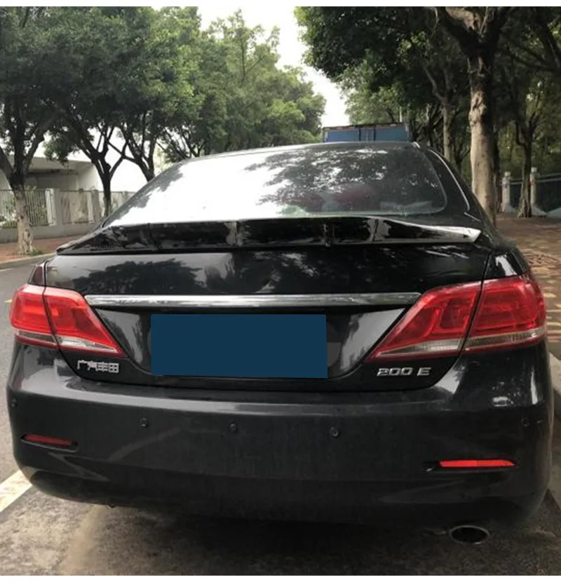 Накладка на багажник автомобиля FRP из углеродного волокна авто задний Багажник крыло R Стиль ремонт аксессуары спойлер для Toyota Camry 2004-2011