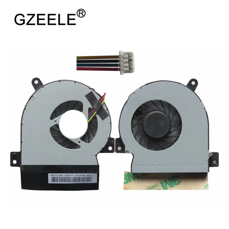 GZEELE новый ноутбук cpu охлаждающий вентилятор для ASUS Eee PC 1215 1215N VX6 1215CT 1215B 1215T