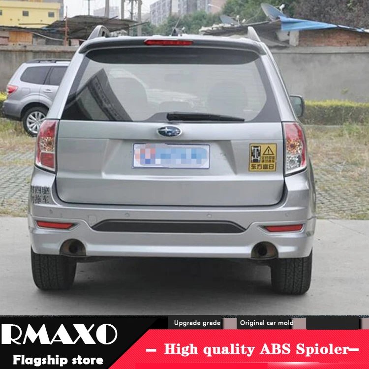 Спойлер для SUBARU Forester 2009 2012 светильник кой высококачественный спойлер из ABS