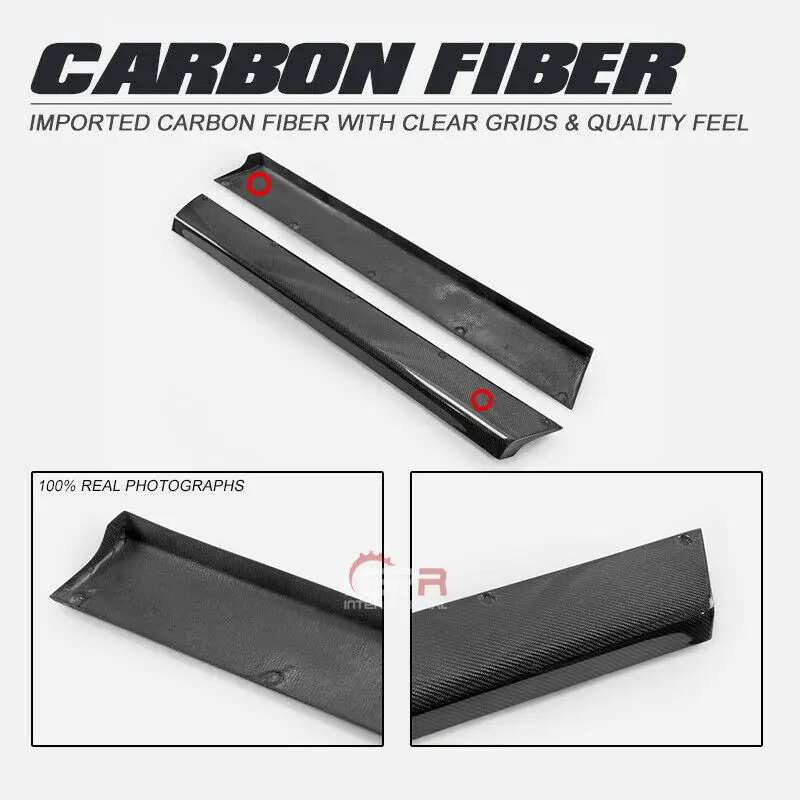 

For Nissan R32 Skyline GTR Carbon Fiber Glossy Finish RB Style Side Skirt (2pcs) Trim bodykits