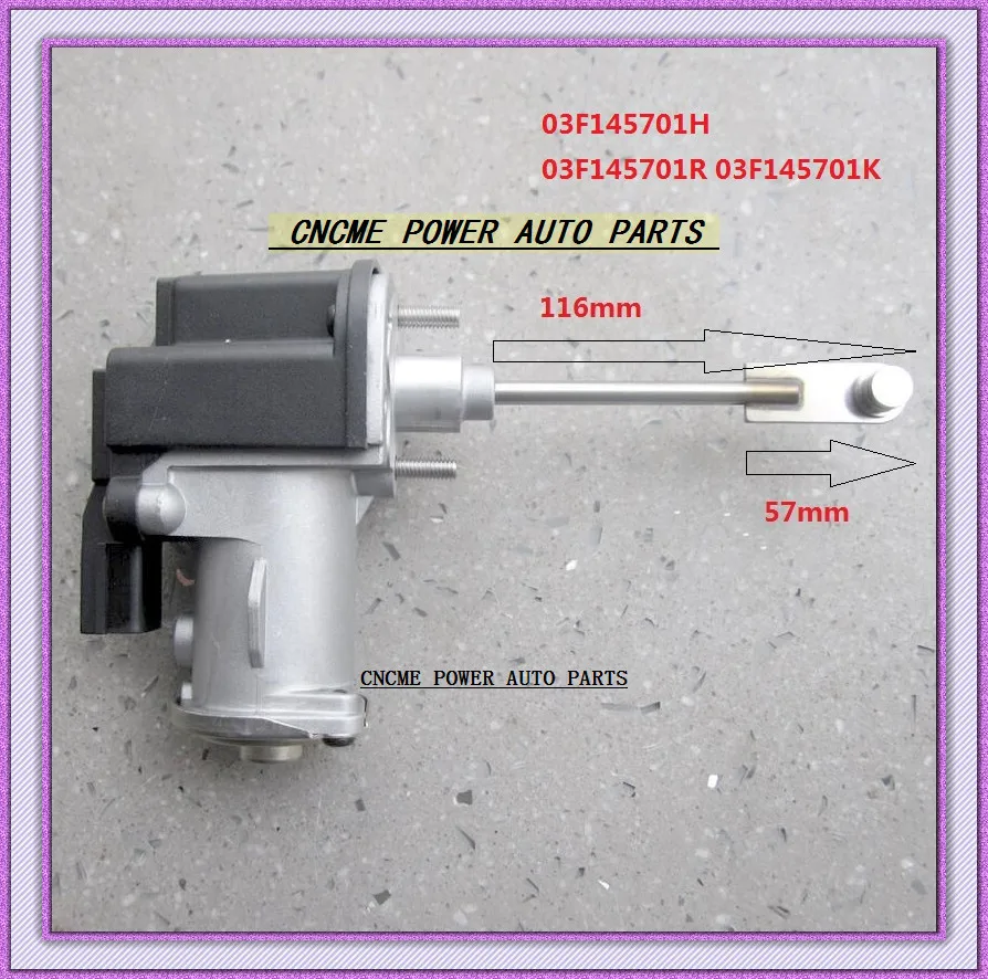 

Turbo Actuator 03F145725K Long 03F145701H 03F145701K For Skoda Octavia Fabia Roomster YETI Papid Ibiza Toledo CBZA CBZZB 1.2 TSI