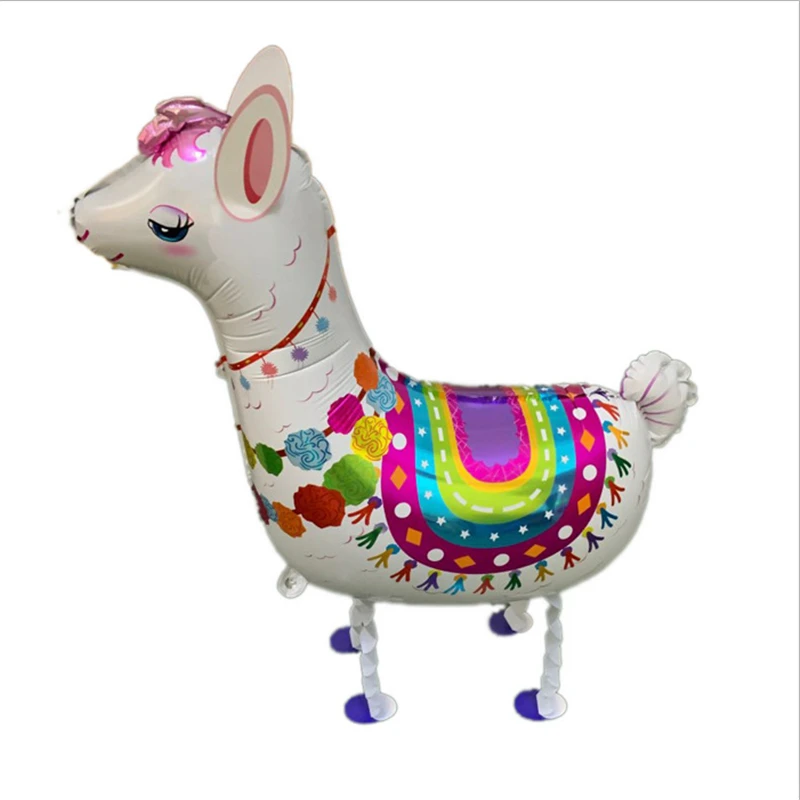 Шнурок ходячие воздушные шары оптом стоячие животные алюминиевые надувные