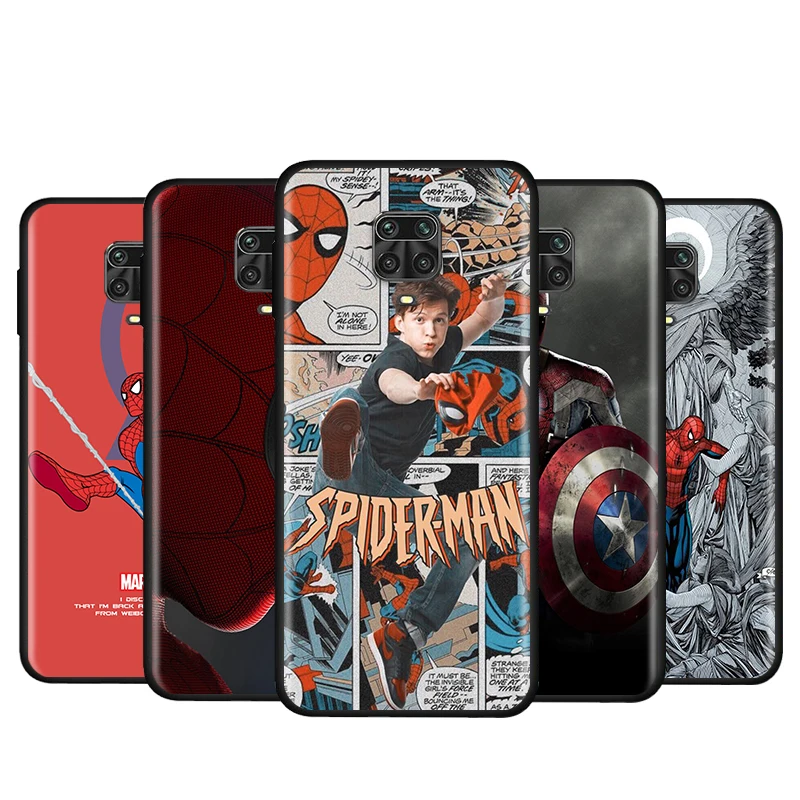 

For Xiaomi Redmi Note 4 4X 5A 5 6 7 8T 8 9T 9S 9 10 10S Prime Pro Max 0Black SIlicone Phone Case