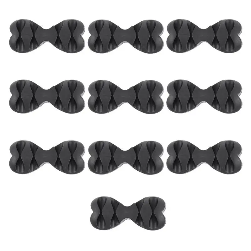 

10pcs Fastening Cable Clips Cable Organizer Cord Management Clips Cord Fasteners