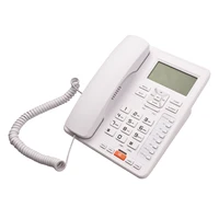 or64002 line desktop corded telephone with answeringsystem caller idcall waiting backlight lcd and handsetbase for office home