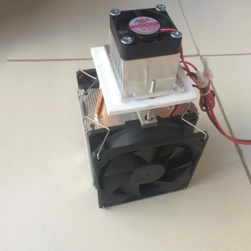 Обновленная версия 3 трубки 12 В 10 А электронный полупроводниковый радиатор