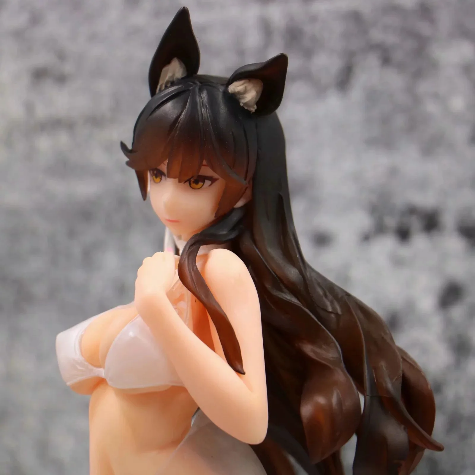 Игра Azur Lane Atago белое платье купальник милые сексуальные девушки Рисунок Модель