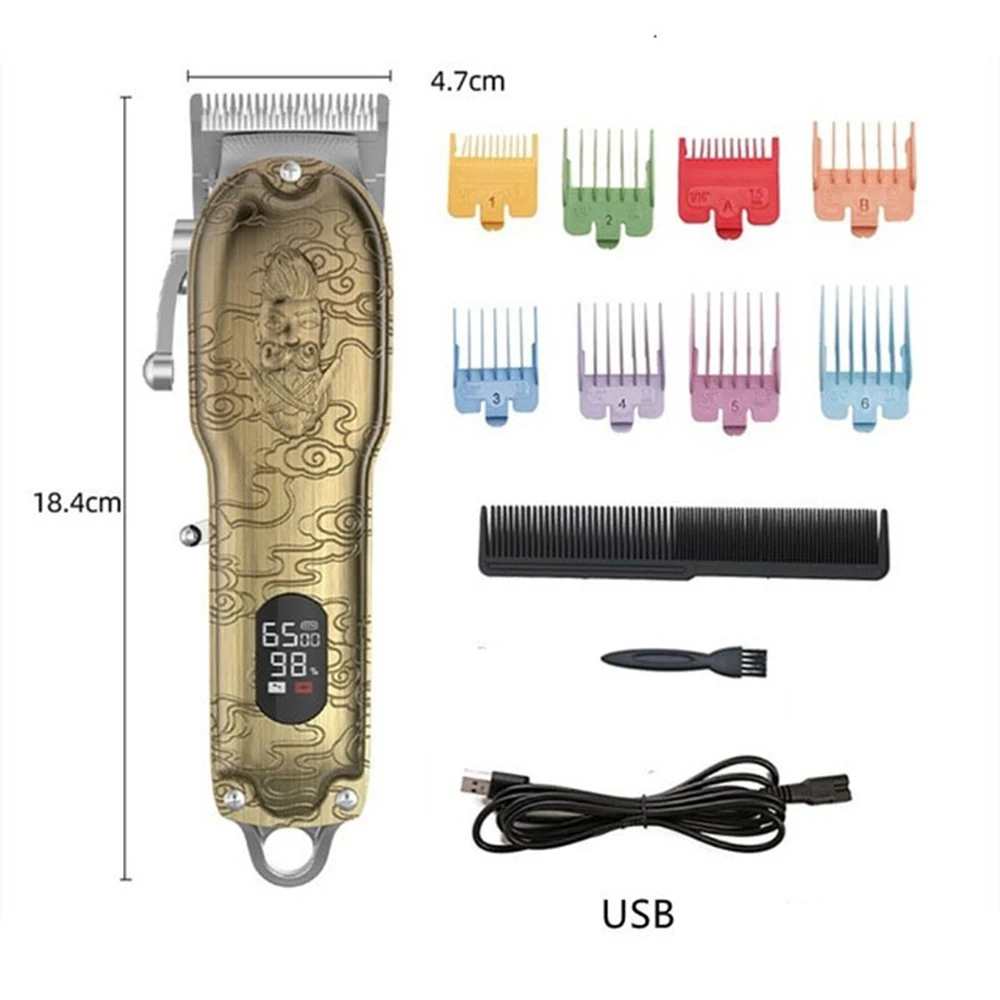 Машинка для стрижки волос Мужская аккумуляторная с керамическим лезвием |