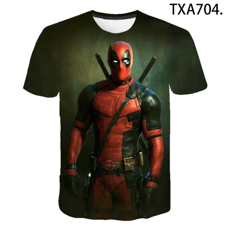 

Summer Superhero Anime Men's 3D Printed T-shirt Street Hip Hop Boy Tops Men's Women's Streetwear Harajuku Tops 2021 New Tops