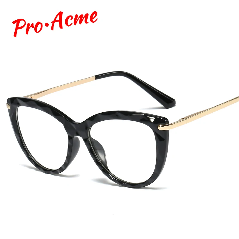 Pro Acme TR90 оправа для очков в стиле кошачьи глаза женские прозрачные линзы