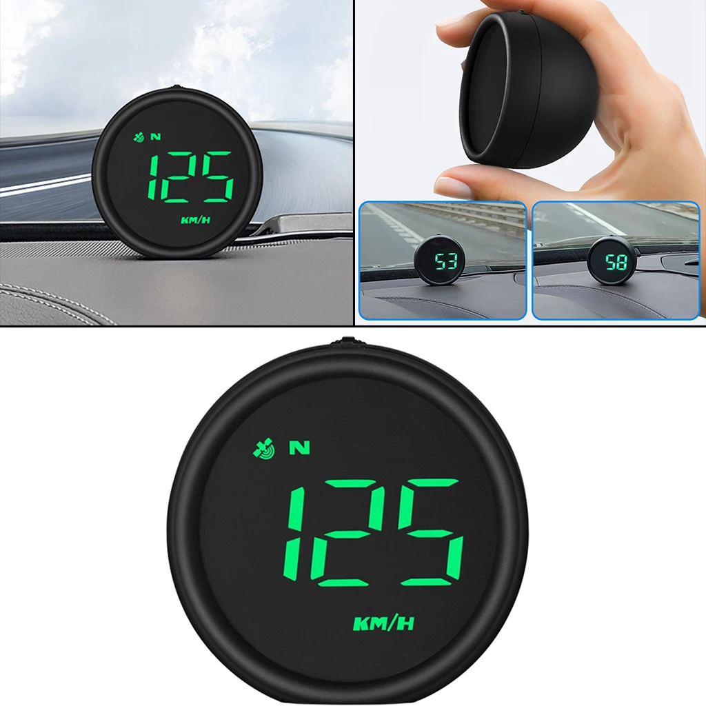 

4.5" GPS Head Up Display Digital Speedometer HUD 5V, Driving Data Display