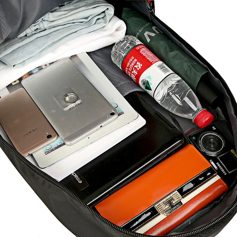 Мужской Дорожный рюкзак качественная ткань Оксфорд Большая вместительная