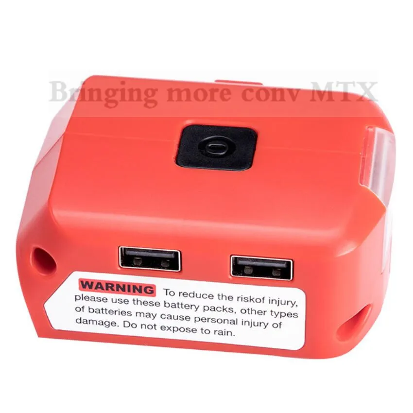 

3W светодиодный светильник адаптер Рабочая Лампа вспышка светильник фонарь USB Мобильный телефон Зарядное устройство AC/DC 12V Выход для Милуоки...