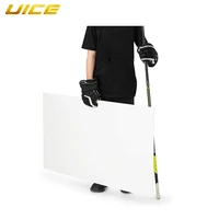 ice hockey shooting pad simulates the feel of real ice professional grade practice surface for shooting passing stickhandling