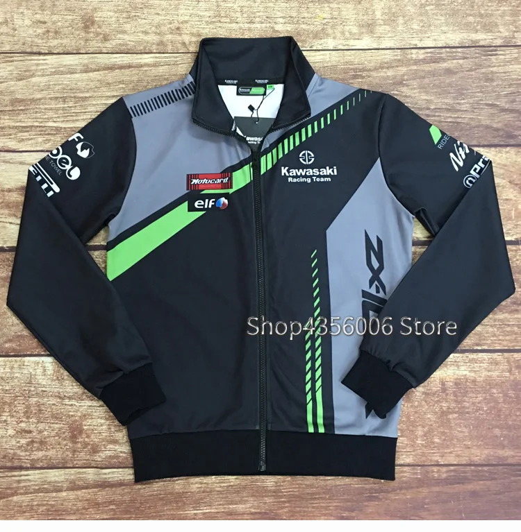 Ветрозащитная Мужская толстовка для мотоциклистов kawasaki, куртка с капюшоном для гонок, езды на мотоцикле, куртки для мужчин с перекрестной молнией, трикотажная толстовка, пальто - Цвет: other tag C