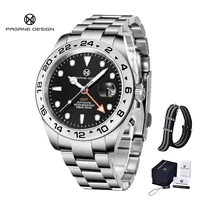 2021 new 42mm gmt watch mens automatic mechanical watch sapphire glass 100m waterproof sports business watch relogio masculino