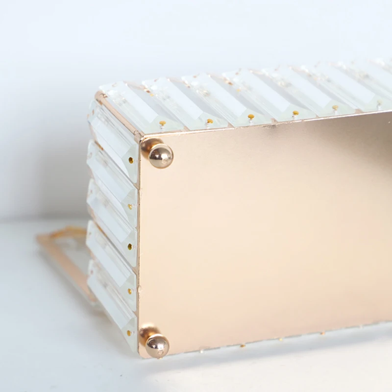 Хрустальная коробка для салфеток дома отеля автомобиля съемный чехол держатель