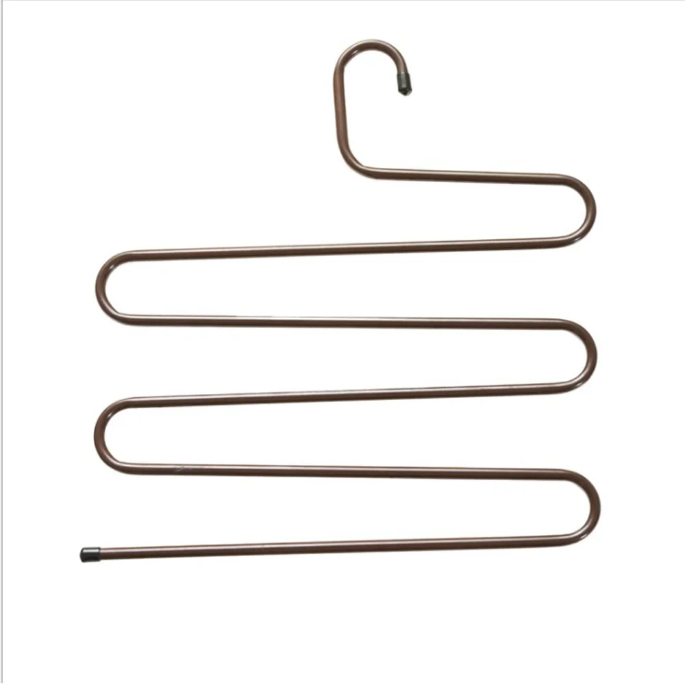 

Hanger Pants 5 layers In One Stainless Steel Hanger Is Convenient Durable And Non-Deformable Various Of Colors Are Available