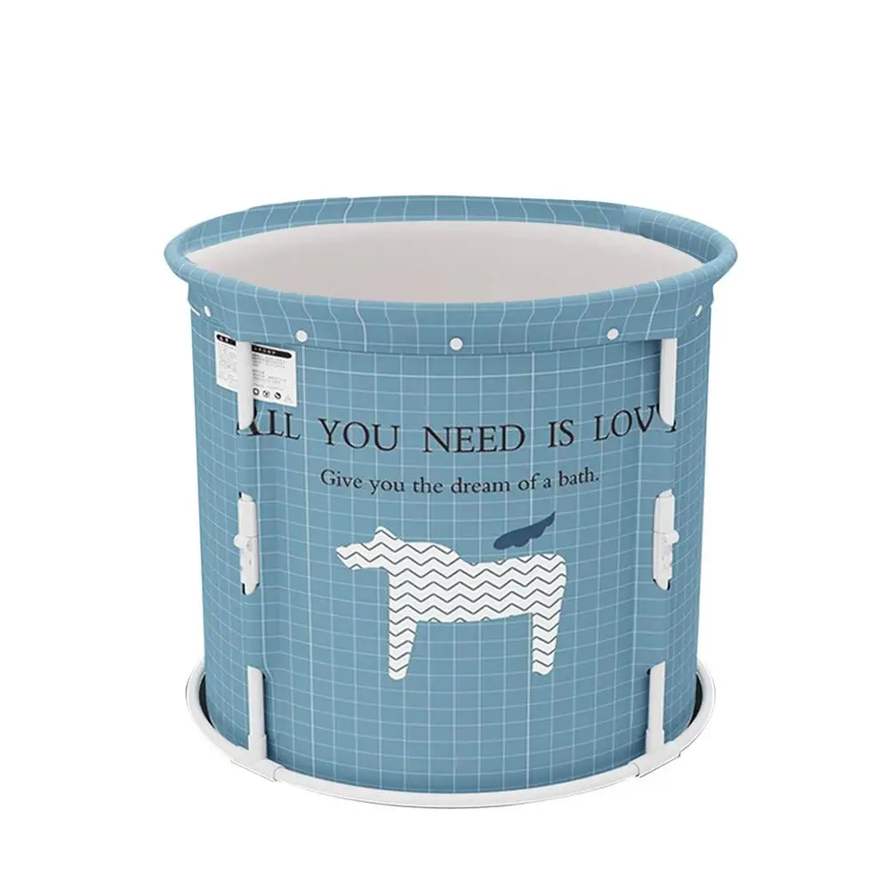 Портативная Складная круглая Ванна раковина для душа дома ванная складная