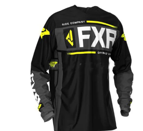 FXR2020 MX горные велосипедные майки bicicleta de montaña ropa carreras DH MTB camisa negro largo Джерси