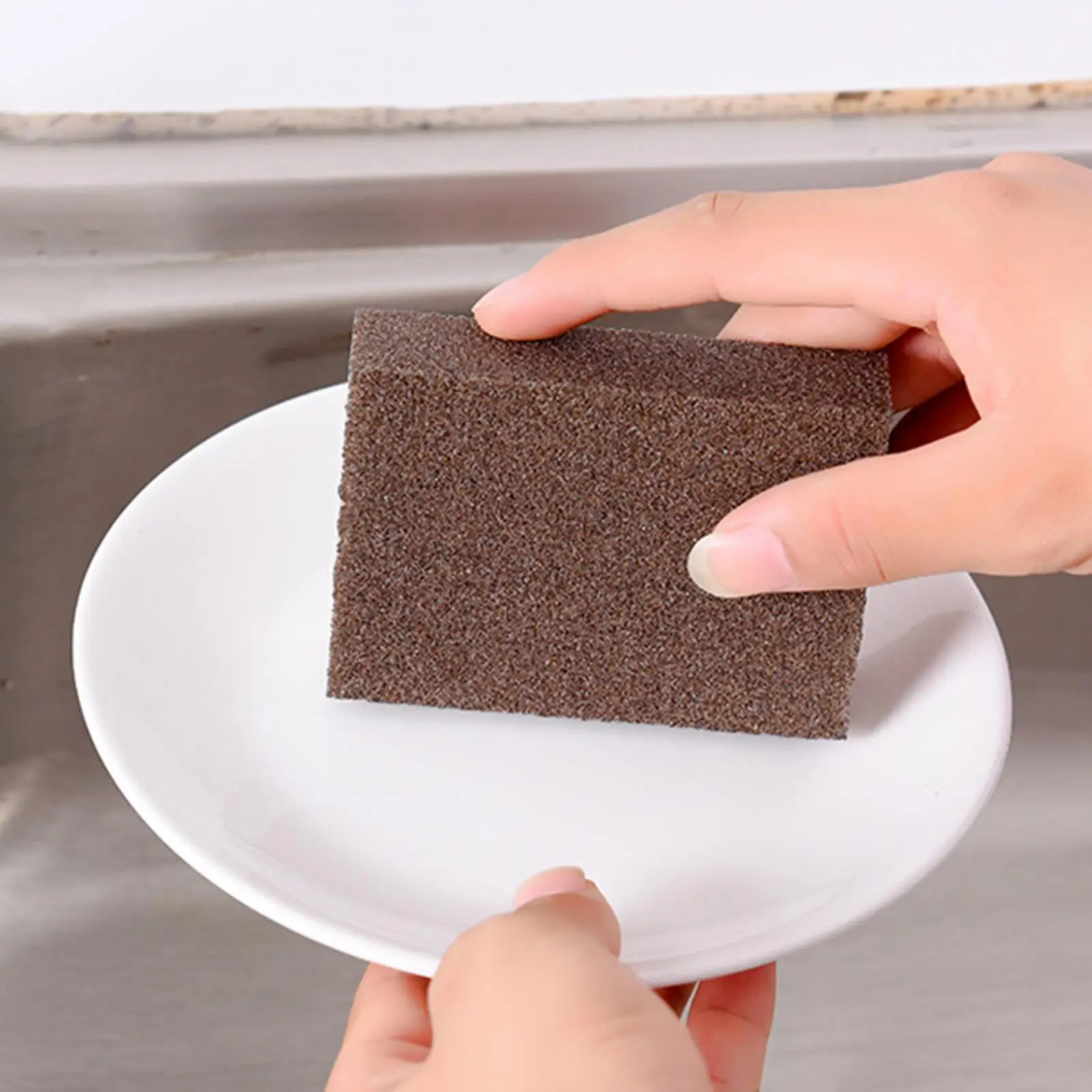 

Emery Strong Magic Sponge Cleaning Brush Dish Bowl Washing Sponge Kitchen Pot Pan Window Glass cleaner tools