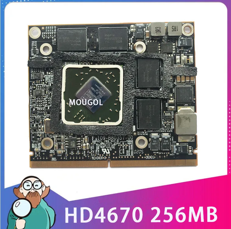 HD 4670M HD4670 HD4670m 256 Мб VGA-карта для Apple iMac 21 27 дюймов в середине 2009 2010 Radeon A1312 109-B80357-00 100%