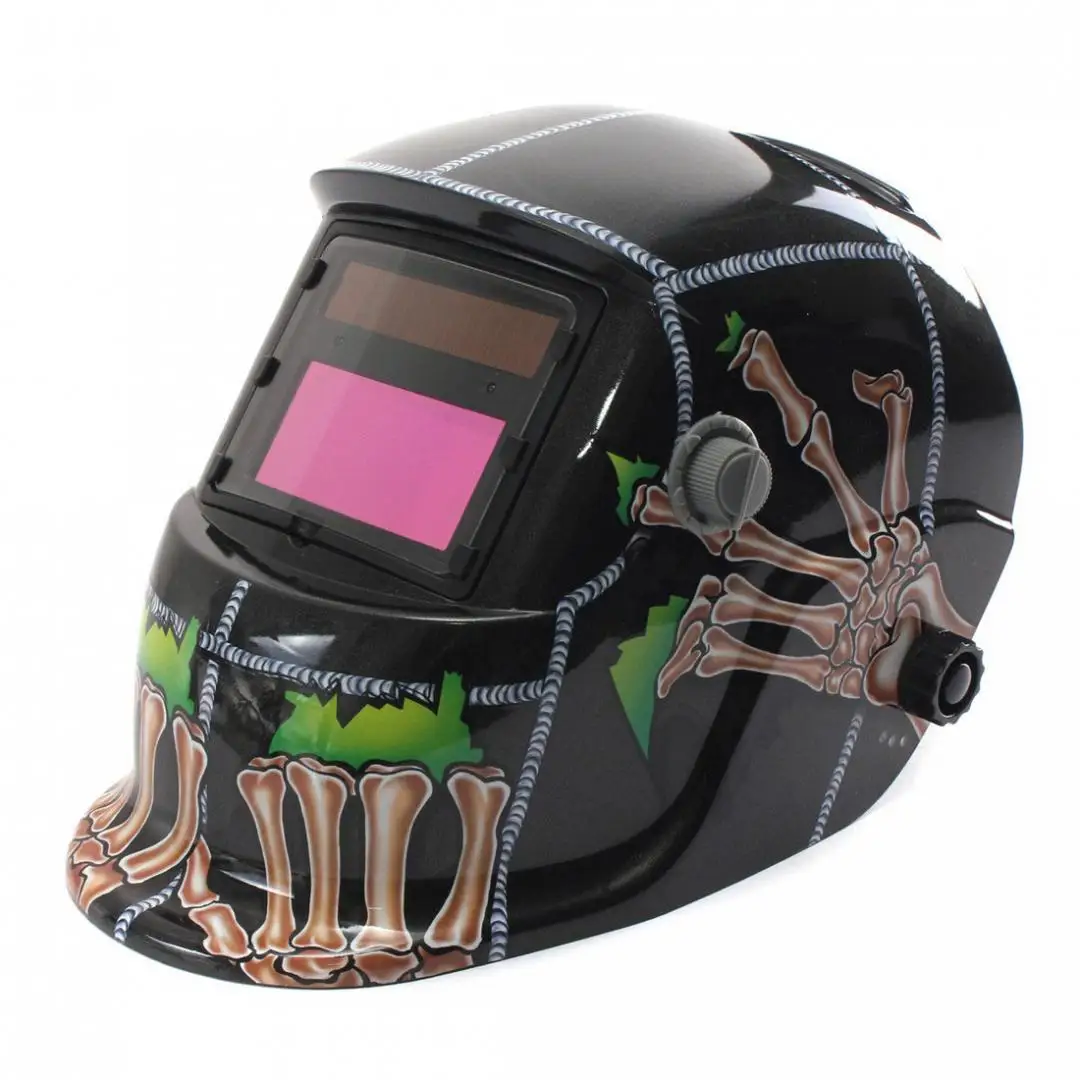 Череп Солнечная Авто Затемнение MIG MMA электрическая Сварочная маска/шлем