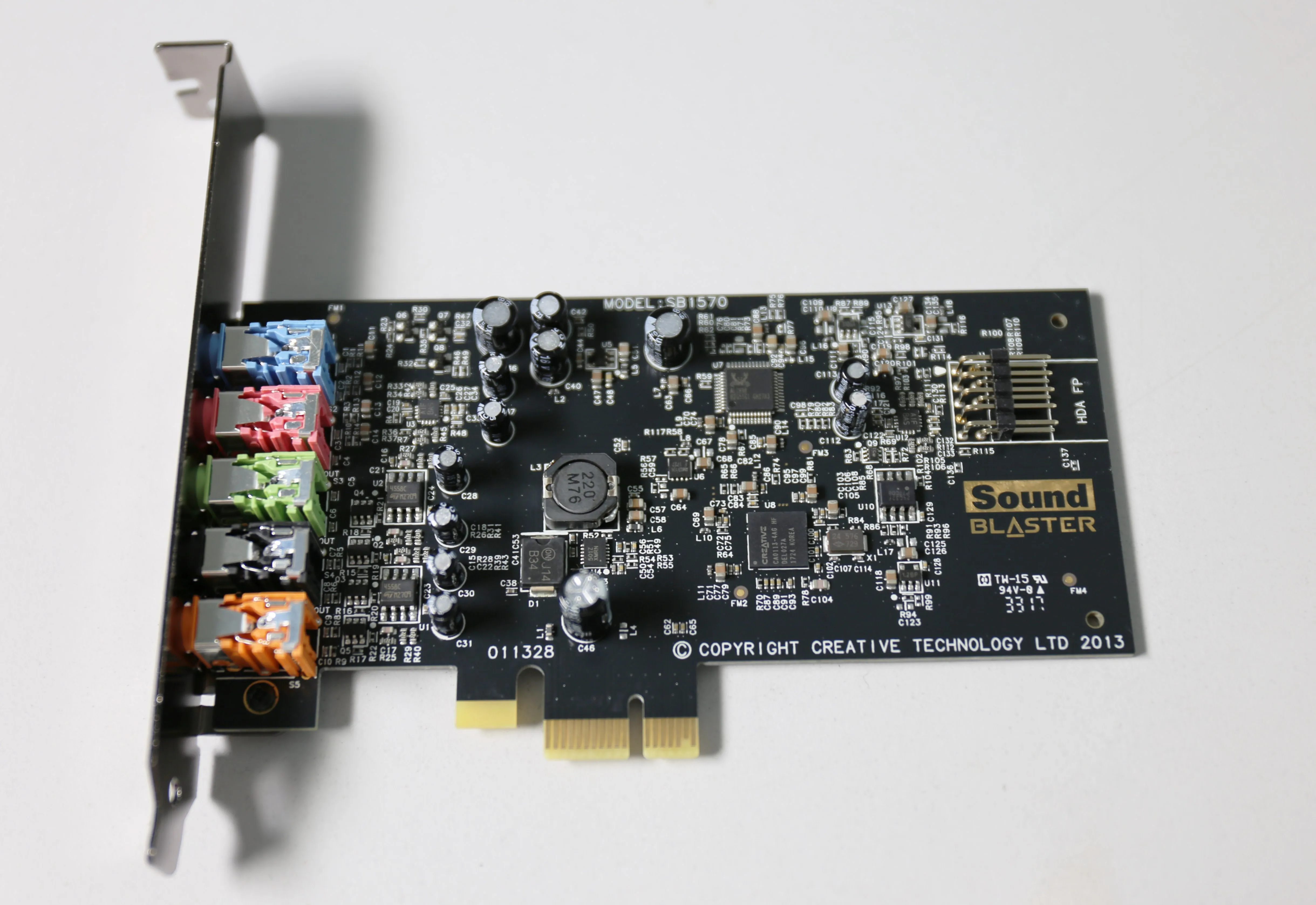 Креативный звуковой аппарат для Audigy FX PCIe 5 1 сэндвич арт с высококачественными