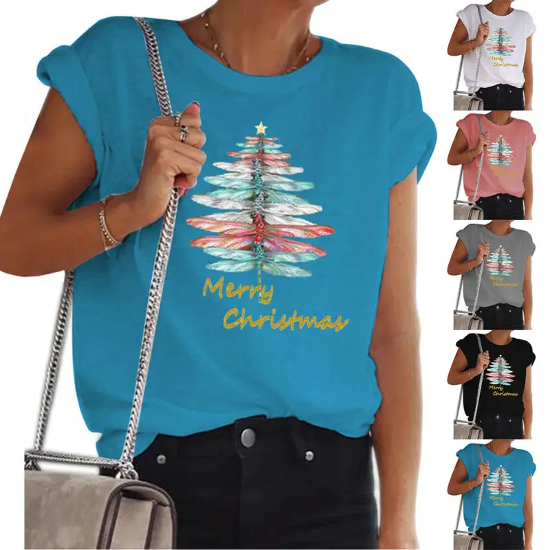 

Summer Tee Tops Fashion Short Sleeve t Shirt Women Casual Loose Printed T-Shirts Female Women Clothing