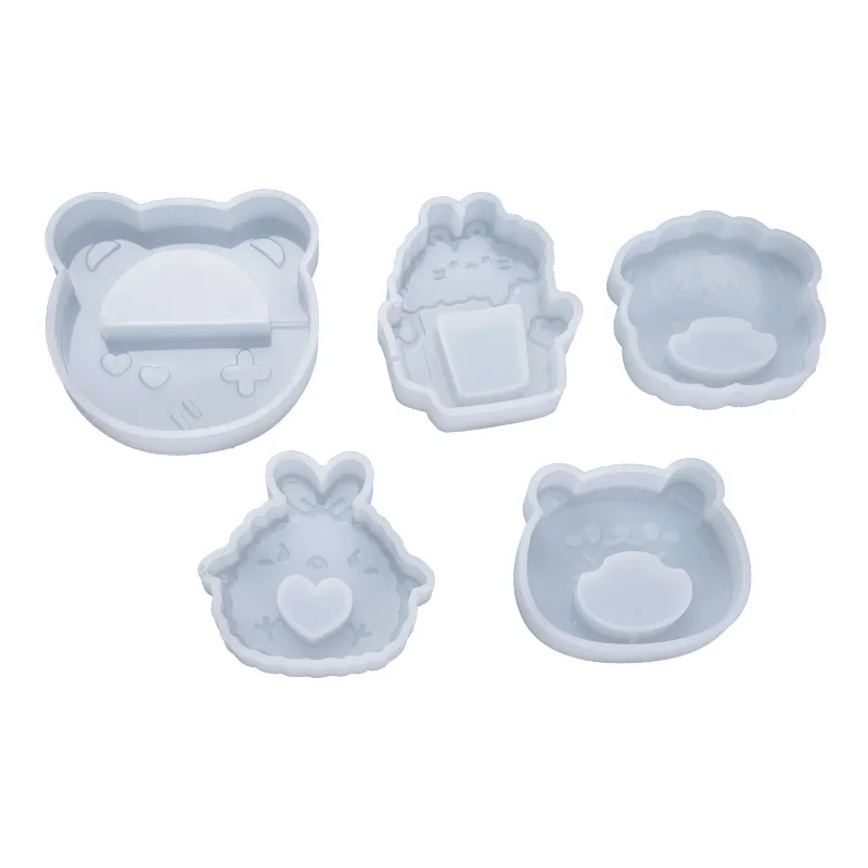 

DIY New Doll Quicksand Resin Mold Quicksand Cute Doll Tuoma Beer Bottle Crystal Epoxy Mold Ornaments Quicksand Silicone Mold