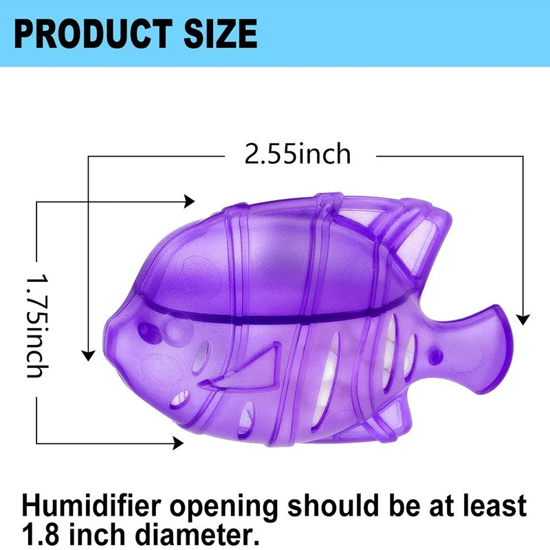 

12Pcs Universal Aquarium Cleaner Bal Warm And Cool Mist Air Moisturizer Small And Large Aquarium Filters