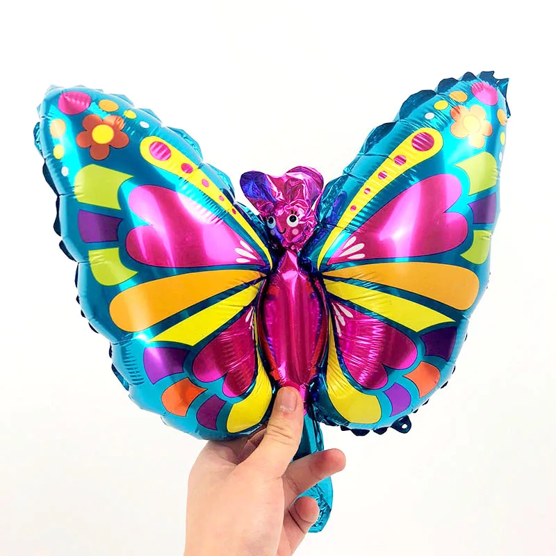 mini colorful BTF Большие Животные лисы фольги джунгли вечерние шары Сова день рождения лес вечерние украшения Дети Ежик медведь globos - Цвет: mini colorful BTF
