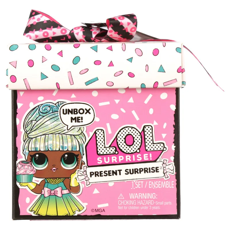 

LOL Surprise Present Surprise Birthday Month Doll with 8 Surprises For Kids Age 5+