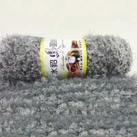 100gball chunky long hair mink yarn hand knitting crochet faux fur mohair wool cashmere thick soft baby threads for sweater