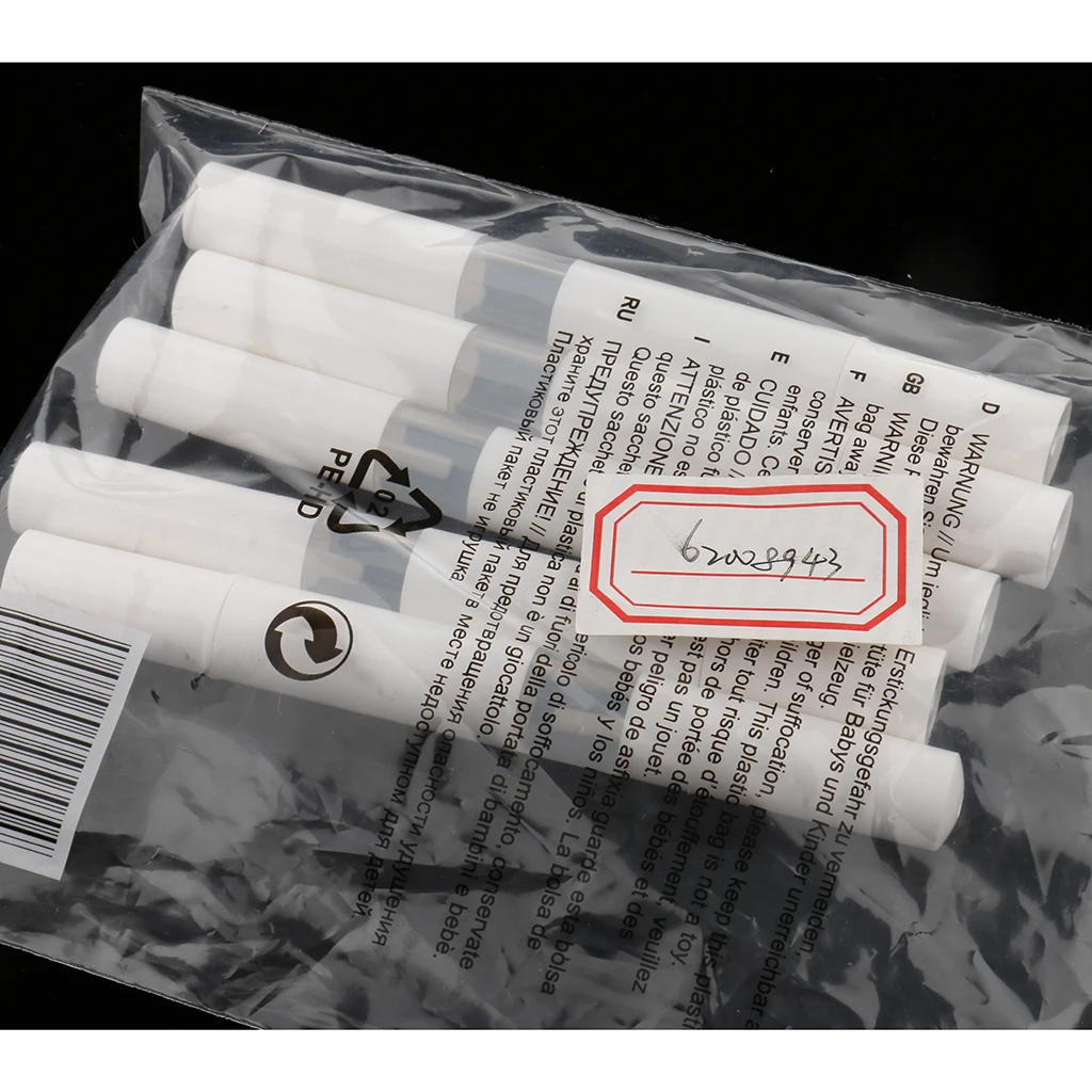 

5 Pieces 3ml Empty Transparent Cosmetic Pen Lip Gloss Container