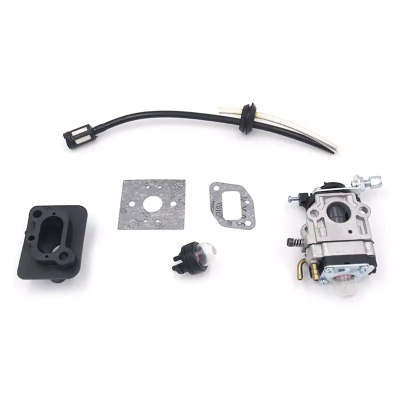 База для карбюратора соединитель впускного коллектора топливного шланга 43cc 52cc 40