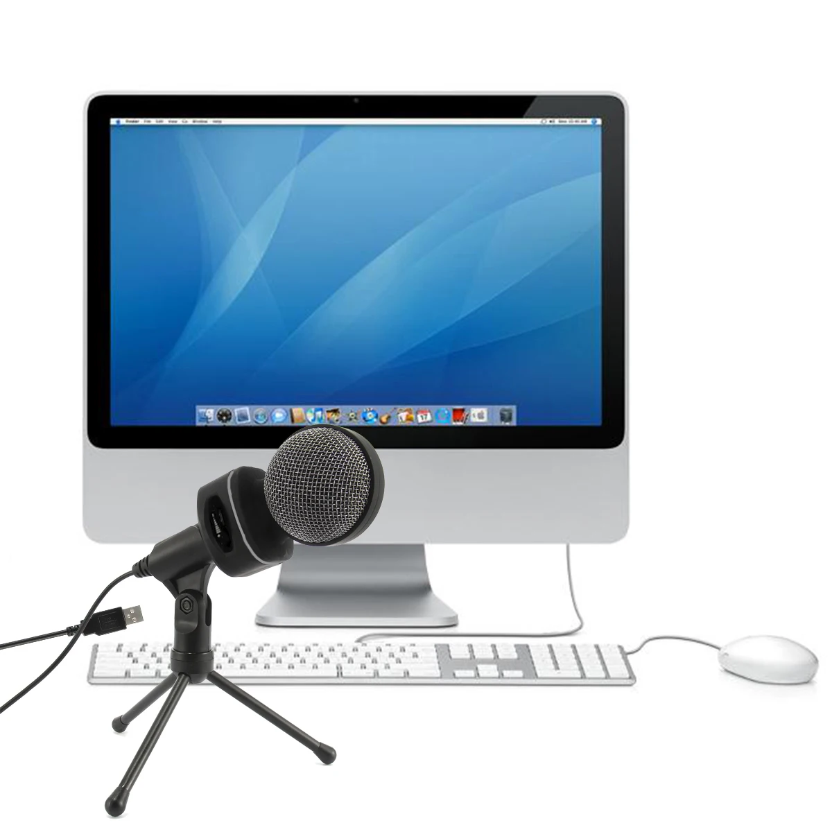 Новый профессиональный конденсаторный USB-микрофон для подкастов