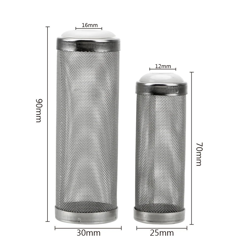 

Aquarium Fish Tank Shrimp Net Special Shrimp Cylinder Filter Sponge Stainless Steel Acrylic Filter Inflow Inlet Protector
