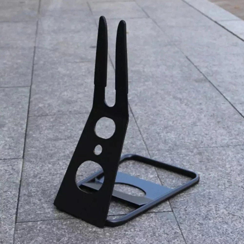 

Bicycle Stand Holder,Universal Triangle Rear Hub Mount Mountain Bike Display Stand Floor Parking Bicycle Storage Bracket
