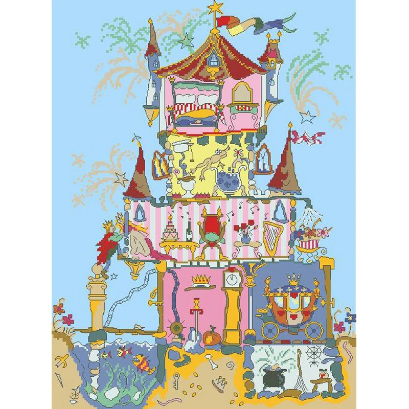 Бесплатная доставка высокое качество Лидер продаж милый Набор для вышивки