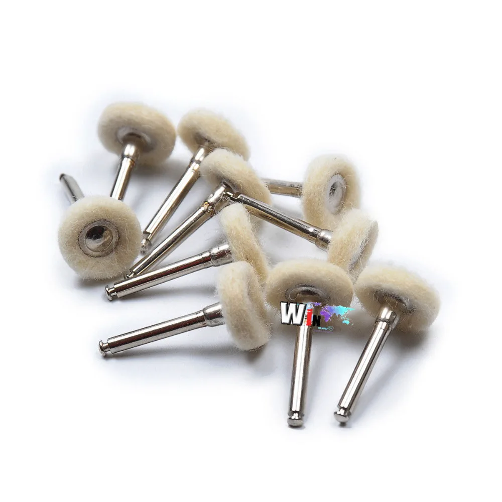 80 шт. нейлоновые вращающиеся щётки для полировки зубов|Стомотологические сверла