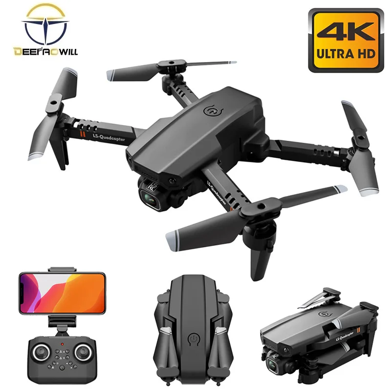 2020 Новый XT6 мини Дрон с разрешением 4K HD двойной Камера Wi Fi Fpv воздушный Давление