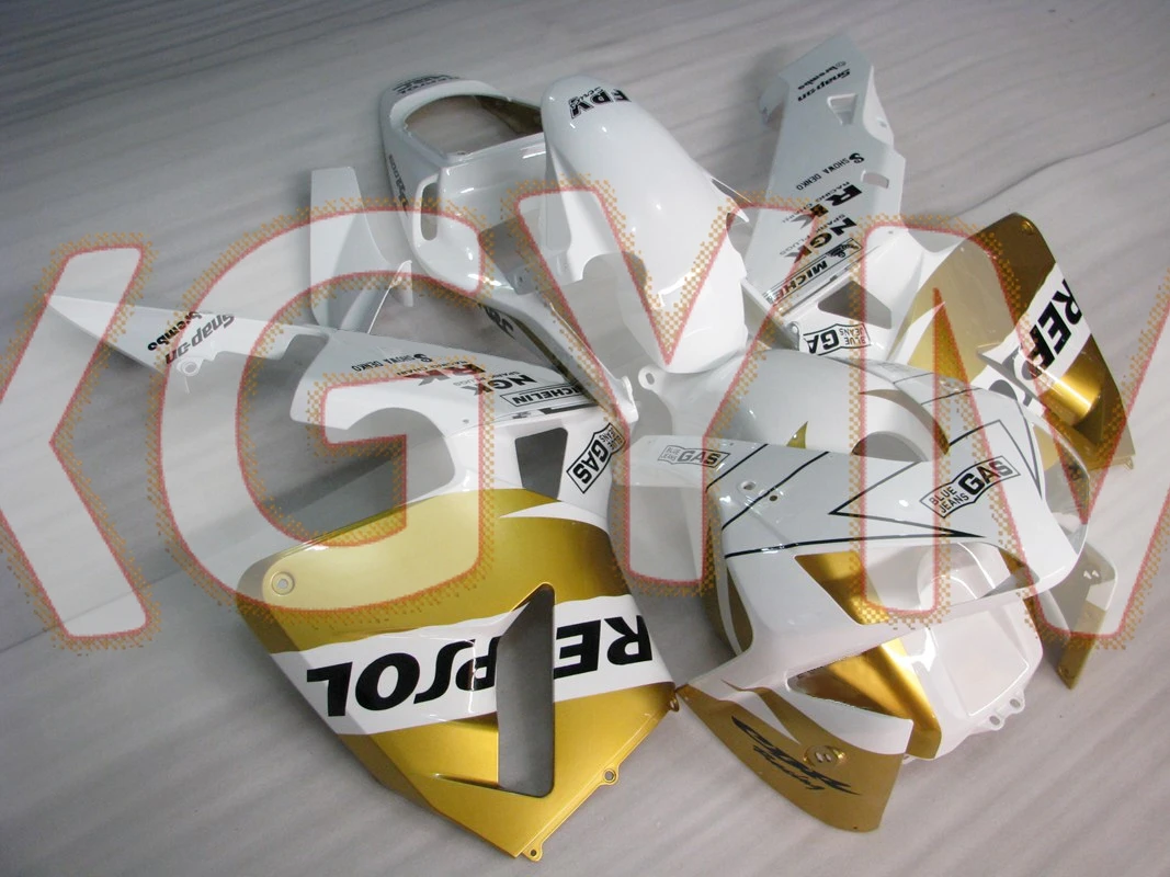 Бесплатный ветровой экран и тепловой белый обтекатель CBR 600 RR 2005 комплекты