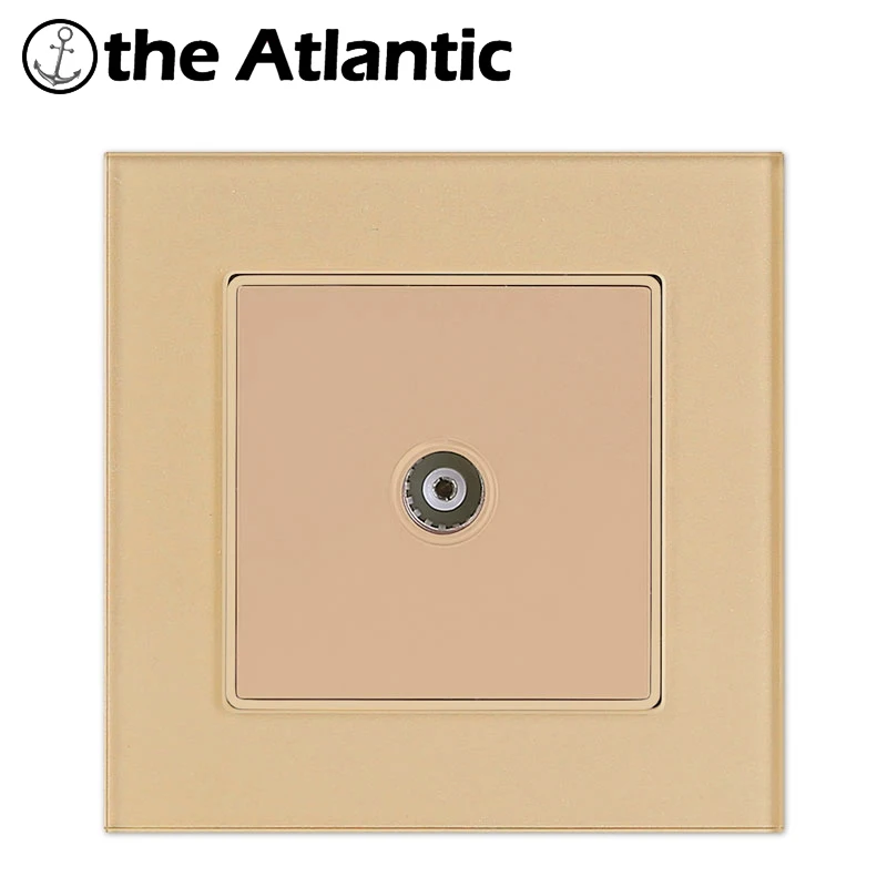Atlectric 1 2 3 4 банда настенный выключатель кнопка выключателя света ЕС FR франч разъем