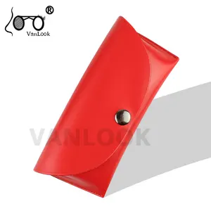 Чехол для солнцезащитных очков VANLOOK, из искусственной кожи, красный, черный, бежевый, белый