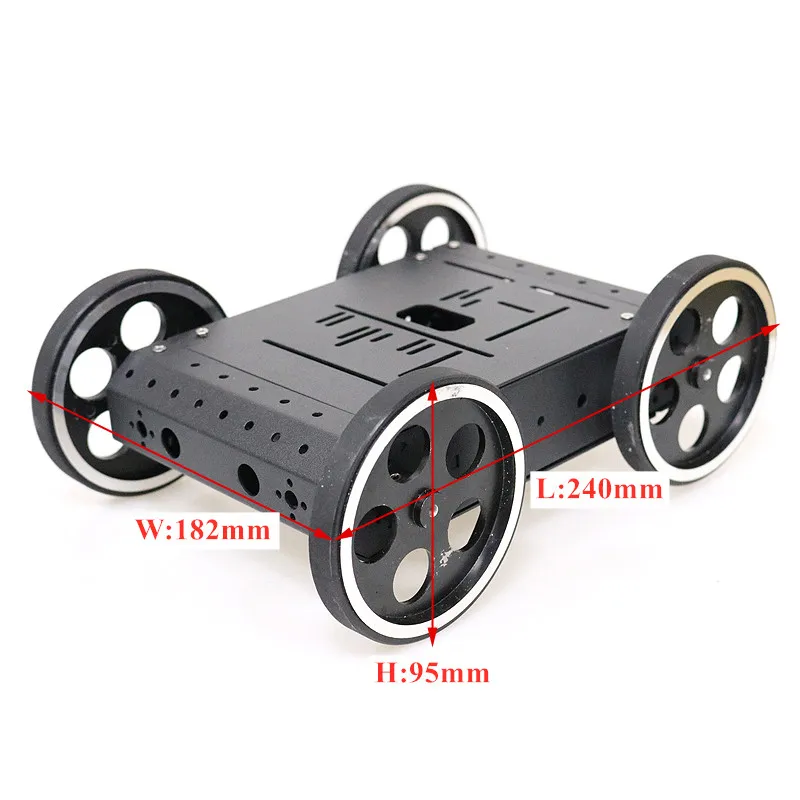 C3 полноприводный умный робот-автомобиль с высокой твердостью стали 4 шт.